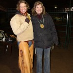 Mary Ellen and Linda - Winners of the Jan 1, 2012 Rahane Holiday Hangover Herding